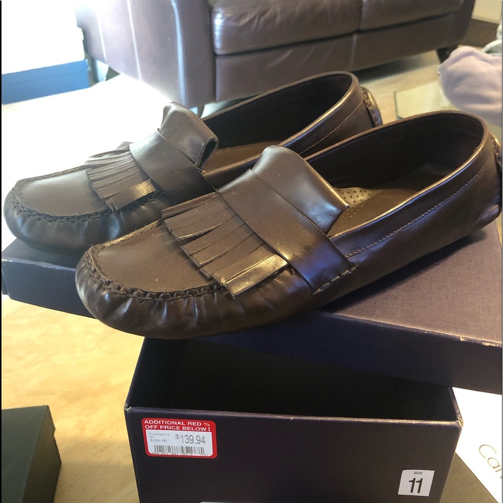 Bond+Dunn Men’s Size 11  Loafer Dk Brown